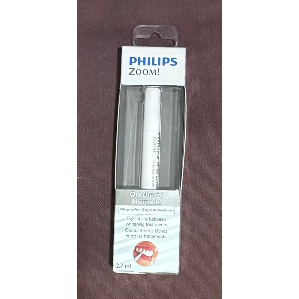 Philips Zoom On-the-Go Teeth Whitening Pen 5.25% Hydrogen Peroxide 2.7ml DIS701